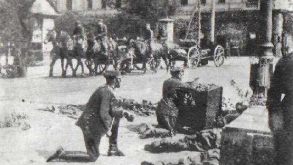 Walki na ulicach Warszawy w trakcie przewrotu majowego (1926)