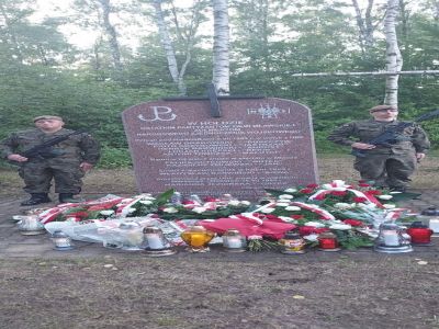 uroczystości upamiętniające 68 rocznicę śmierci żołnierzy wyklętych oddziału Wacława Grabowskiego „Puszczyka”