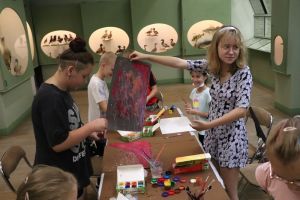 Abstract Art Day w Muzeum
