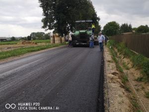 Prace przy inwestycji Głużek - Rumoka