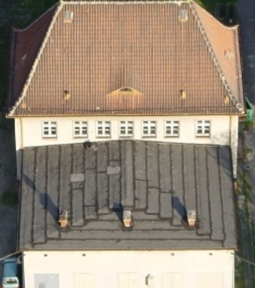 Wspólczesny widok zabudowań niemieckiej radiostacji