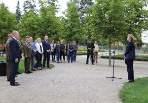 „Wojna i pamięć” – instalacja w parku miejskim