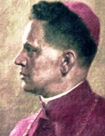 Portret biskupa Czesława Kaczmarka