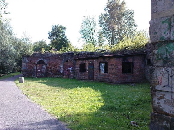 Zespół Cytadeli na Żoliborzu, zaplecze działobitni