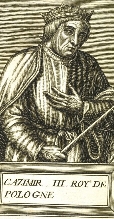 Cazimir III Roy de Pologne, miedzioryt z XVII w
