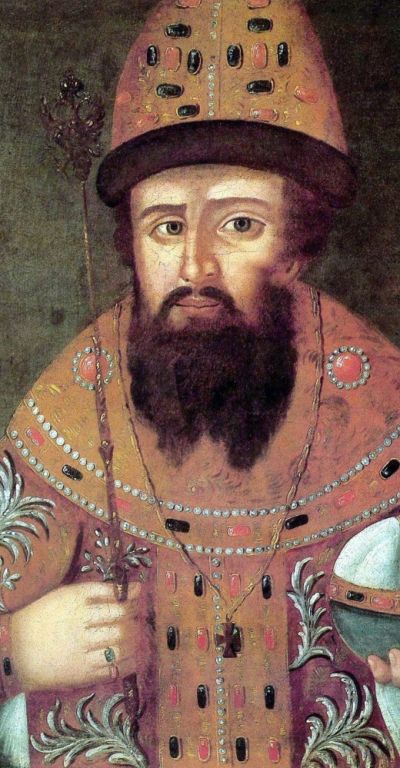 Siedemnastowieczny portret sygnatariusza traktatu cara Michała I Romanowa