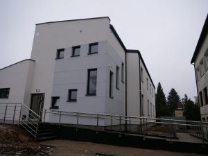 Budynek Powiatowego Centrum Opiekuczo-Mieszkalnego w Mławie