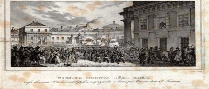 Wielka Sobota 1831 roku czyli obnoszenie sztandarów zdobytych na nieprzyjacielu w bitwie pod Wawrem dnia 1go kwietnia