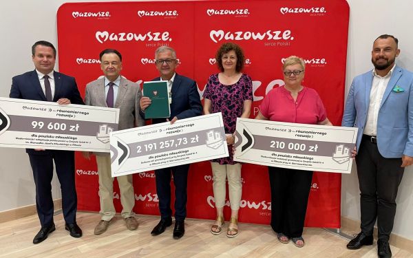 Podpisanie umów na dofinansowanie 3 zadań
