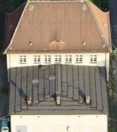 Współczesny widok zabudowań niemieckiej radiostacji