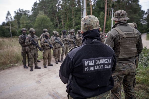 Żołnierze 5 Mazowieckiej Brygady OT na  ćwiczeniu KOP-22