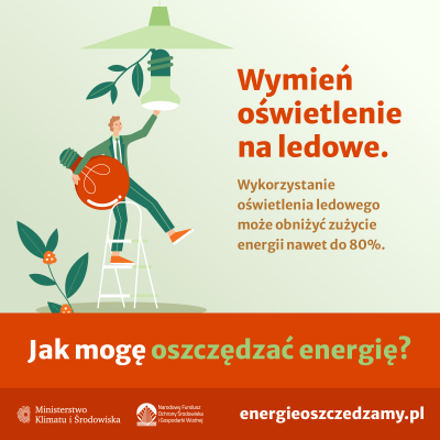 "Oszczędzamy energię" - kampania społeczna Ministerstwa Klimatu i Środowiska
