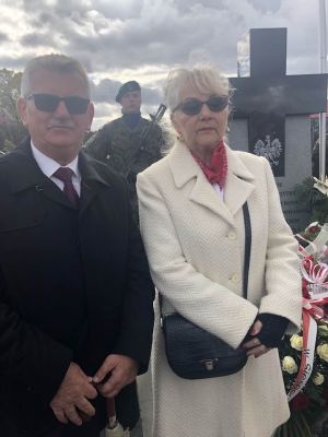 Uroczystość odsłonięcia pomnika Bohaterom Niepodległości