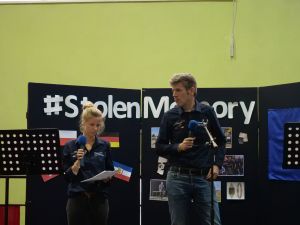 Niemieccy uczniowie w I LO w ramach międzynarodowego projektu #StolenMemory