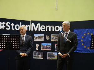 Niemieccy uczniowie w I LO w ramach międzynarodowego projektu #StolenMemory