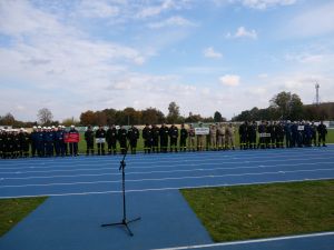 Strażacy OSP rywalizowali na mławskim stadionie