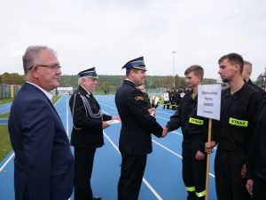 Strażacy OSP rywalizowali na mławskim stadionie