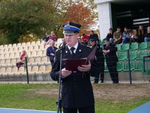 Strażacy OSP rywalizowali na mławskim stadionie