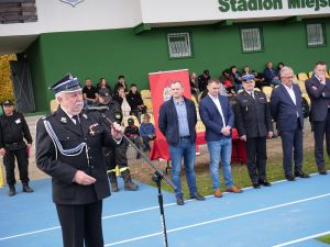 Strażacy OSP rywalizowali na mławskim stadionie