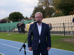 Strażacy OSP rywalizowali na mławskim stadionie