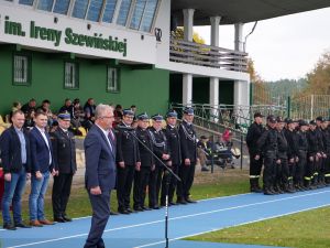 Strażacy OSP rywalizowali na mławskim stadionie