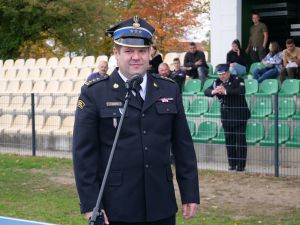 Strażacy OSP rywalizowali na mławskim stadionie