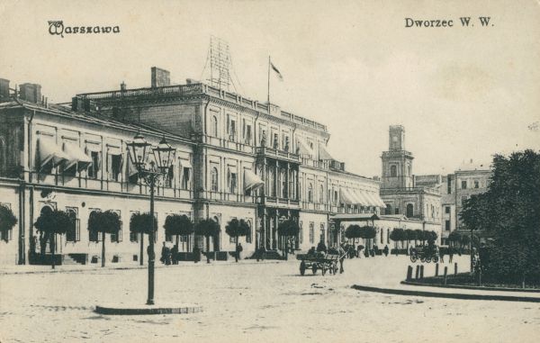 Dworzec w Warszawie, 1913