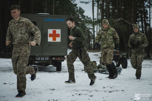 Żołnierze Mazowieckiej Piątki na kursie z przetrwania w warunkach niskich temperatur