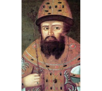 Siedemnastowieczny portret sygnatariusza traktatu cara Michała I Romanowa