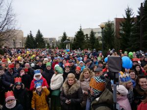 Orszak Trzech Króli po raz pierwszy przeszedł ulicami Mławy