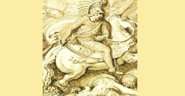 Bitwa pod Byczyną na osiemnastowiecznym rysunku Franciszka Smuglewicza