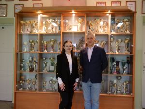 Zakwalifikowała się do okręgowego etapu olimpiady z drugim wynikiem w kraju