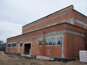 Kontynuujemy II etap robót przy sali gimnastycznej w ZS nr 4