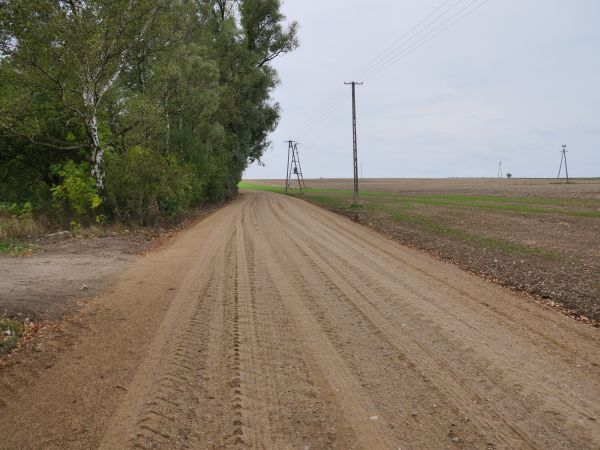 Przebudowa drogi powiatowej Nr 2318W Grudusk-Szpaki-Szumsk w miejscowości Szpaki (3)