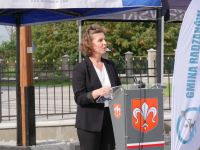 Uroczyste otwarcie inwestycji pn. Rozbudowa drogi powiatowej nr 2359W Radzanów - Drzazga wraz z mostem o JNI01005659 na...