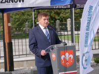 Uroczyste otwarcie inwestycji pn. Rozbudowa drogi powiatowej nr 2359W Radzanów - Drzazga wraz z mostem o JNI01005659 na...
