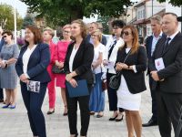 Uroczyste otwarcie inwestycji pn. Rozbudowa drogi powiatowej nr 2359W Radzanów - Drzazga wraz z mostem o JNI01005659 na...