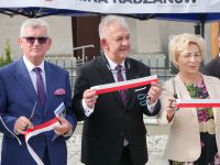 Uroczyste otwarcie inwestycji pn. Rozbudowa drogi powiatowej nr 2359W Radzanów - Drzazga wraz z mostem o JNI01005659 na...