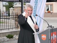 Uroczyste otwarcie inwestycji pn. Rozbudowa drogi powiatowej nr 2359W Radzanów - Drzazga wraz z mostem o JNI01005659 na...