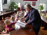 Wizyta dzieci z Oddziału Przedszkolnego przy SP nr 2 w Mławie  (3)