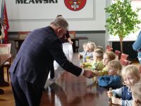 Wizyta dzieci z Oddziału Przedszkolnego przy SP nr 2 w Mławie  (4)