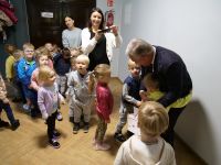 Wizyta dzieci z Oddziału Przedszkolnego przy SP nr 2 w Mławie  (15)
