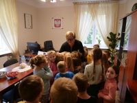 Wizyta dzieci z Oddziału Przedszkolnego przy SP nr 2 w Mławie  (44)