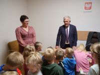 Wizyta dzieci z Oddziału Przedszkolnego przy SP nr 2 w Mławie  (50)