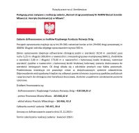 Remont drogi powiatowej Nr 4640W Bieżuń-Szreńsk-Mława (ul. Henryka Sienkiewicza) w Mławie (1)