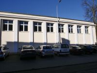 Remont elewacji z orynnowaniem, odnowienie drzwi w zabytkowym budynku I Liceum Ogólnokształcącego w Mławie  (12)
