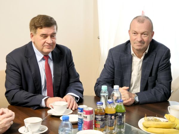 Wizyta Wicemarszałka Wiesława Raboszuka w powiecie mławskim  (1)