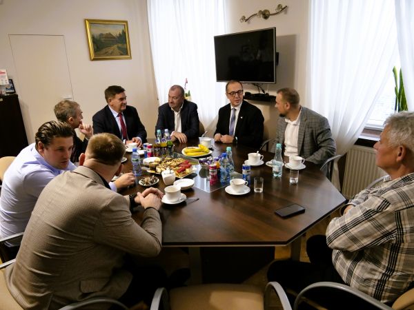 Wizyta Wicemarszałka Wiesława Raboszuka w powiecie mławskim  (2)