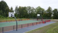 Zagospodarowanie przestrzeni na potrzeby infrastruktury sportowo-rekreacyjnej przyszkolnej przy Zespole Szkół Nr 4 w Mławie...