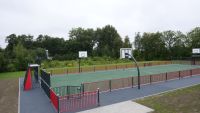 Zagospodarowanie przestrzeni na potrzeby infrastruktury sportowo-rekreacyjnej przyszkolnej przy Zespole Szkół Nr 4 w Mławie...